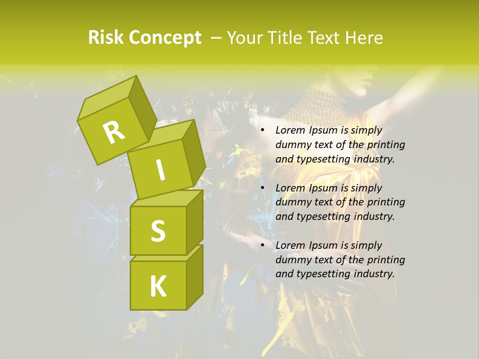 Bead Color Vogue PowerPoint Template