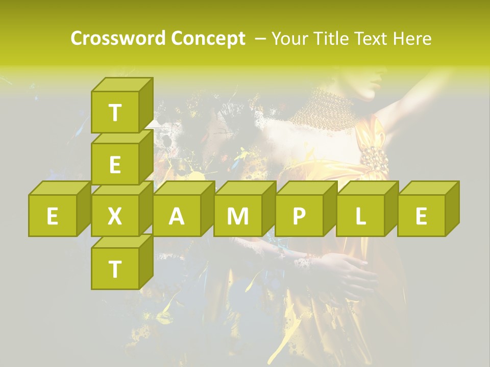 Bead Color Vogue PowerPoint Template