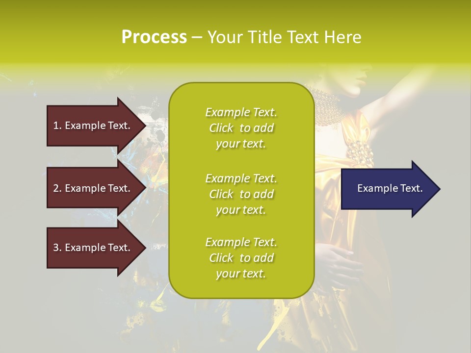 Bead Color Vogue PowerPoint Template
