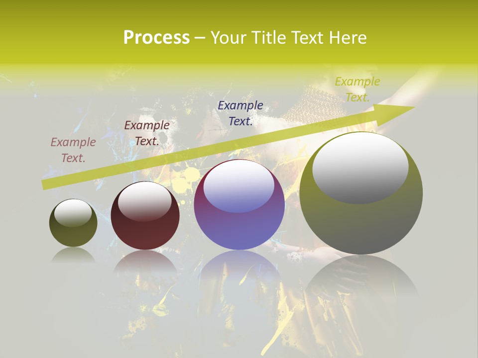 Bead Color Vogue PowerPoint Template