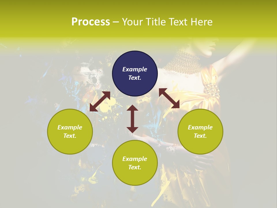 Bead Color Vogue PowerPoint Template