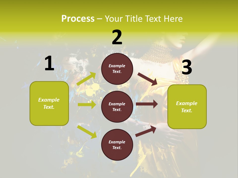 Bead Color Vogue PowerPoint Template