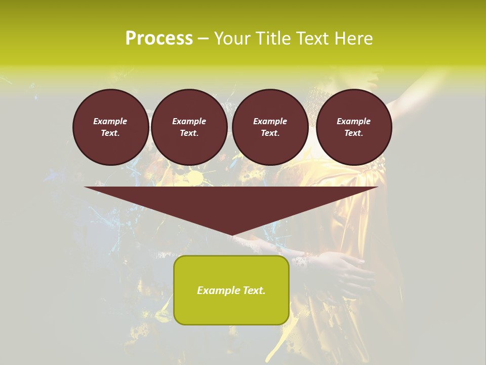 Bead Color Vogue PowerPoint Template