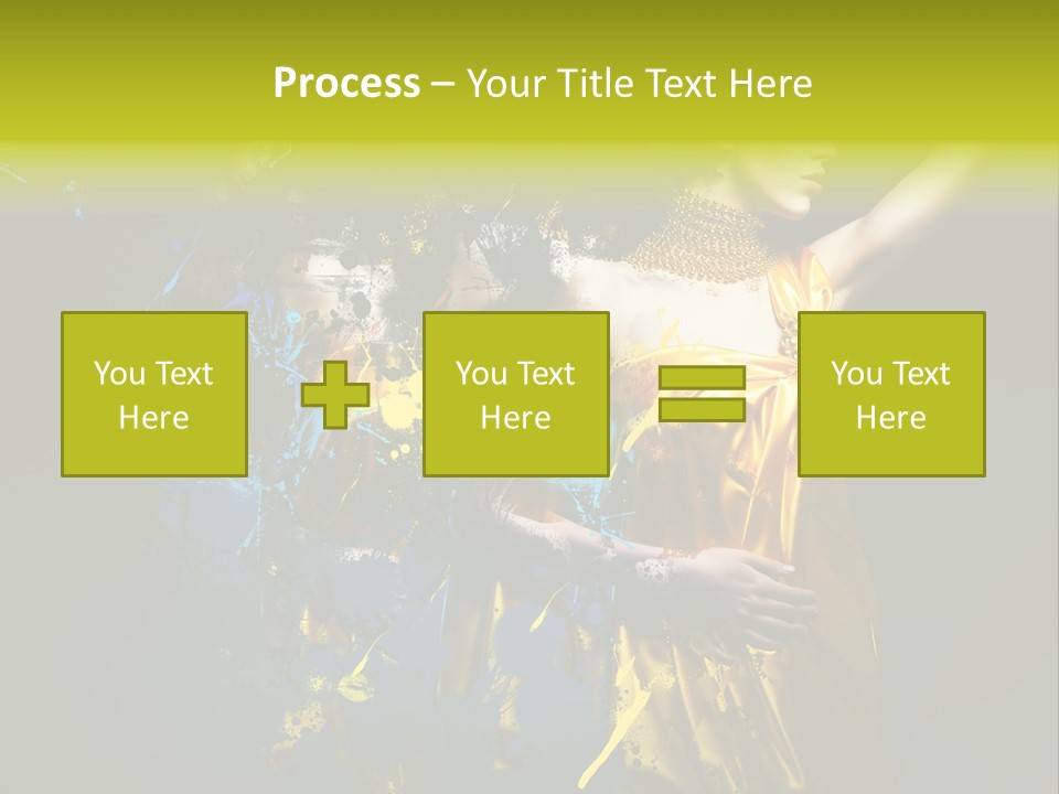 Bead Color Vogue PowerPoint Template