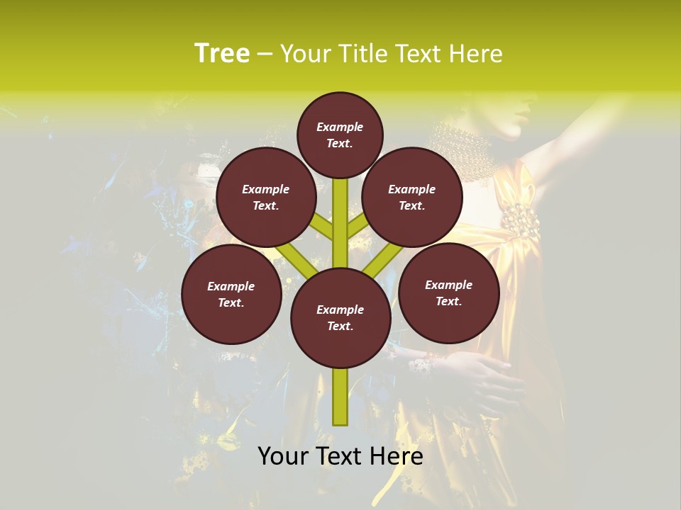 Bead Color Vogue PowerPoint Template