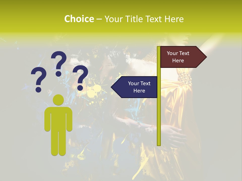 Bead Color Vogue PowerPoint Template