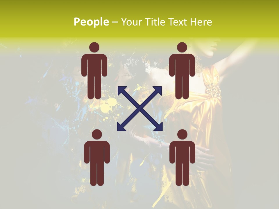 Bead Color Vogue PowerPoint Template