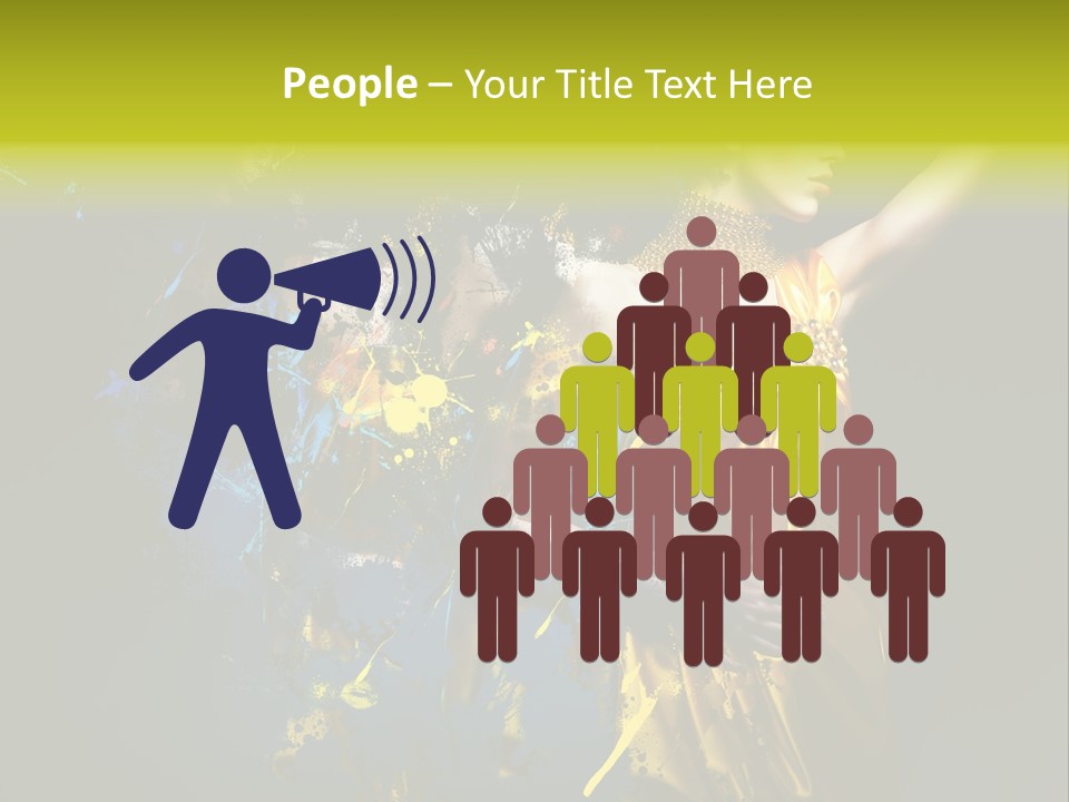 Bead Color Vogue PowerPoint Template