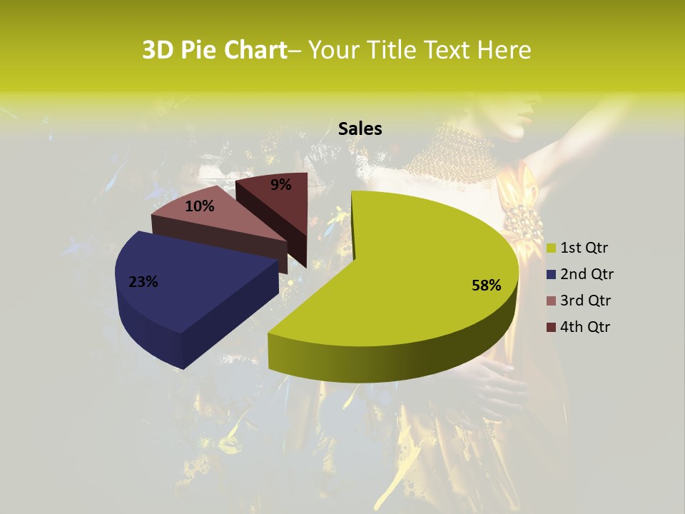 Bead Color Vogue PowerPoint Template