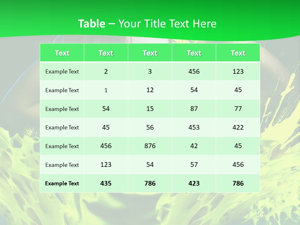 Girl Abstract Vogue PowerPoint Template