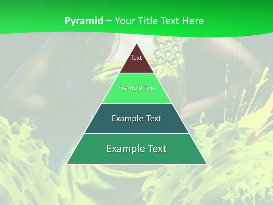 Girl Abstract Vogue PowerPoint Template