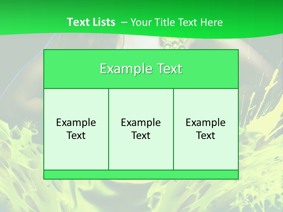 Girl Abstract Vogue PowerPoint Template