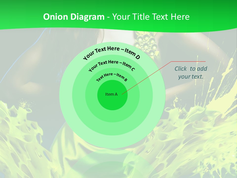 Girl Abstract Vogue PowerPoint Template