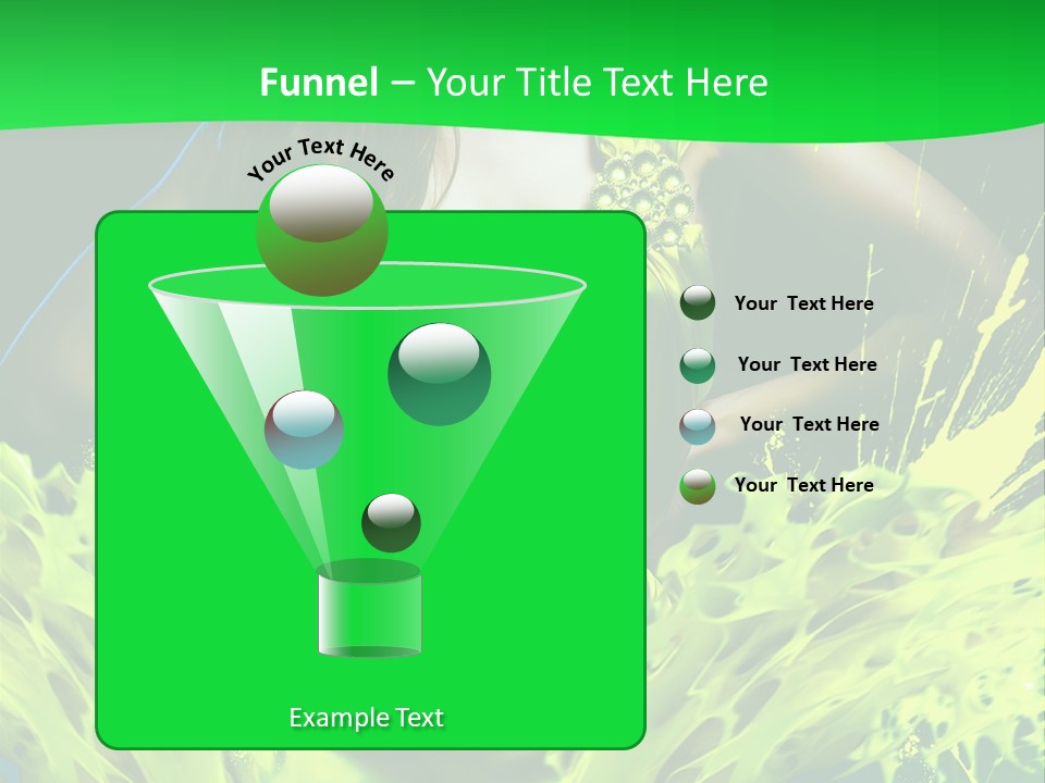 Girl Abstract Vogue PowerPoint Template