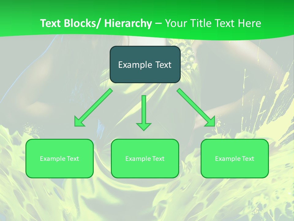 Girl Abstract Vogue PowerPoint Template