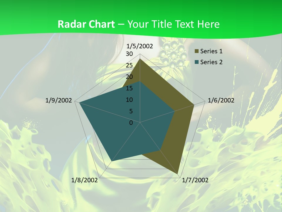 Girl Abstract Vogue PowerPoint Template