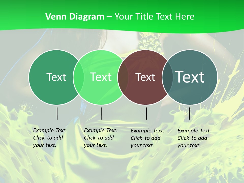 Girl Abstract Vogue PowerPoint Template