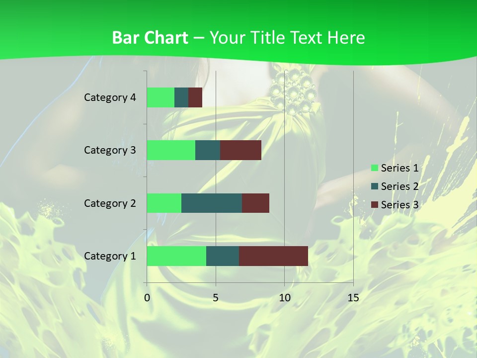 Girl Abstract Vogue PowerPoint Template