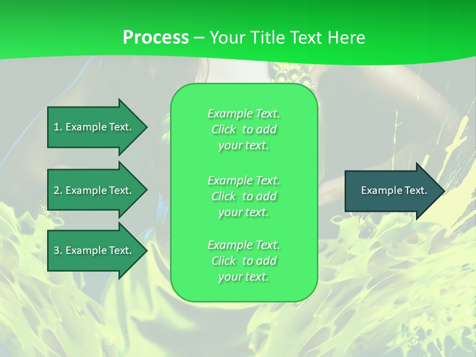 Girl Abstract Vogue PowerPoint Template