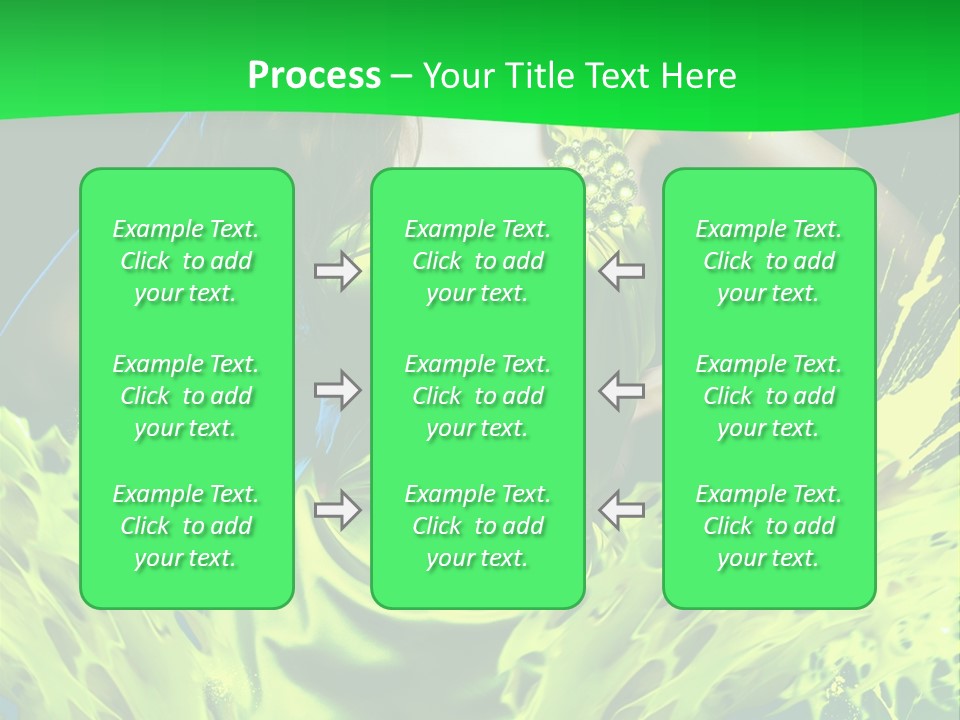 Girl Abstract Vogue PowerPoint Template