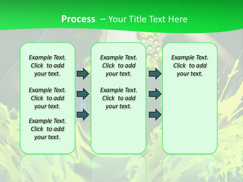Girl Abstract Vogue PowerPoint Template