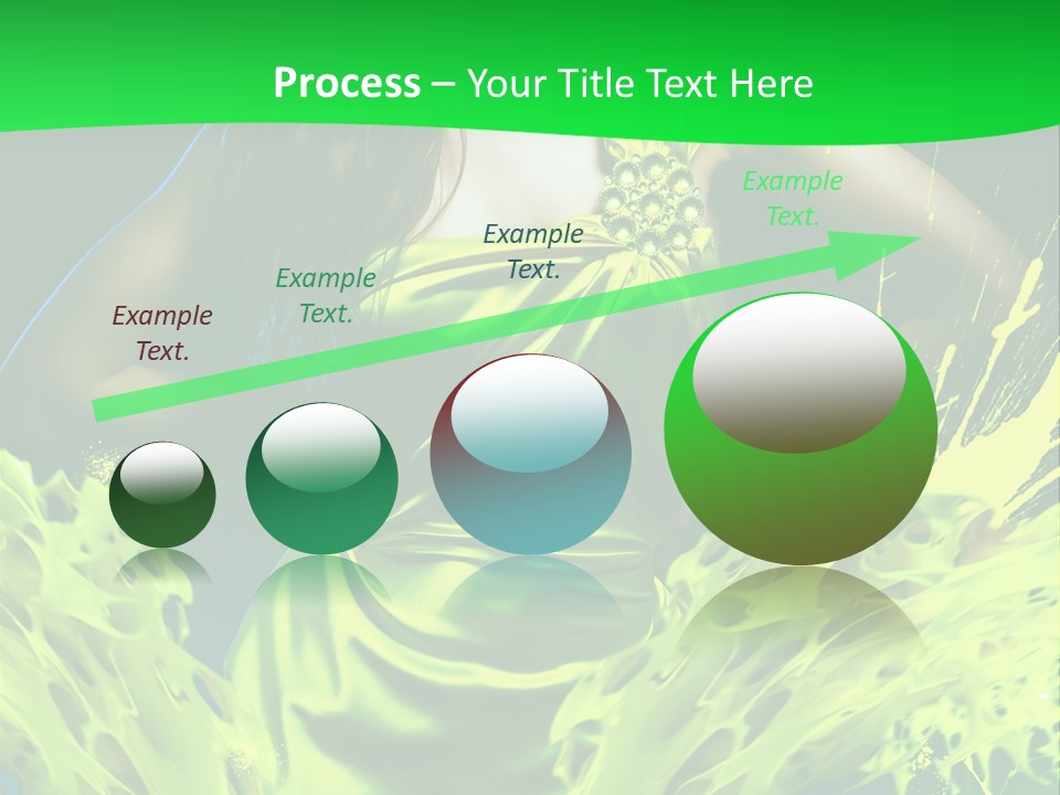 Girl Abstract Vogue PowerPoint Template