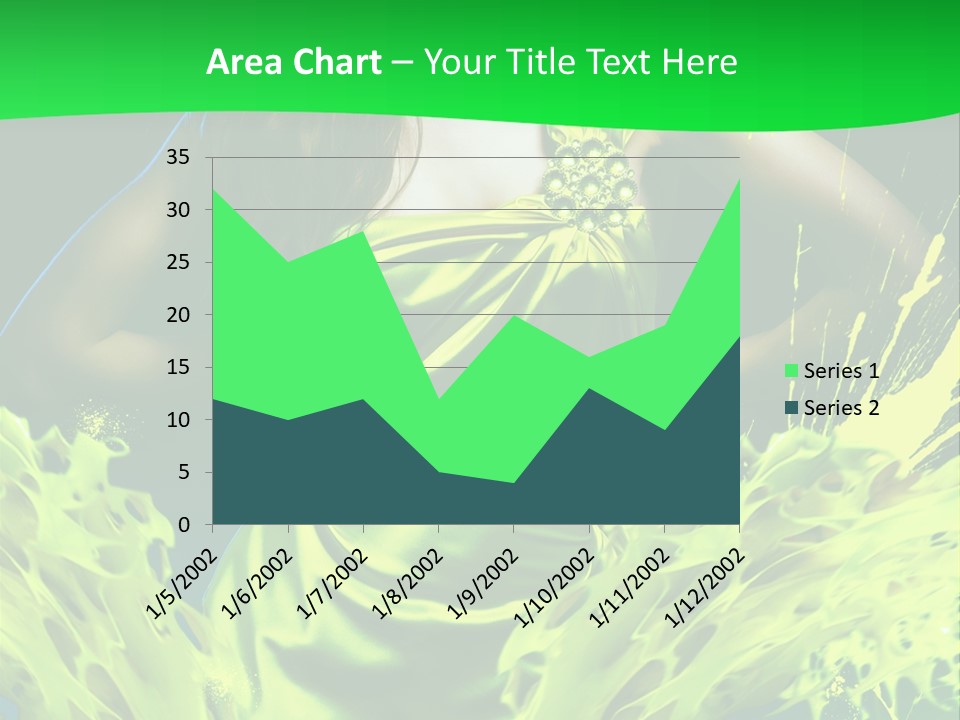 Girl Abstract Vogue PowerPoint Template
