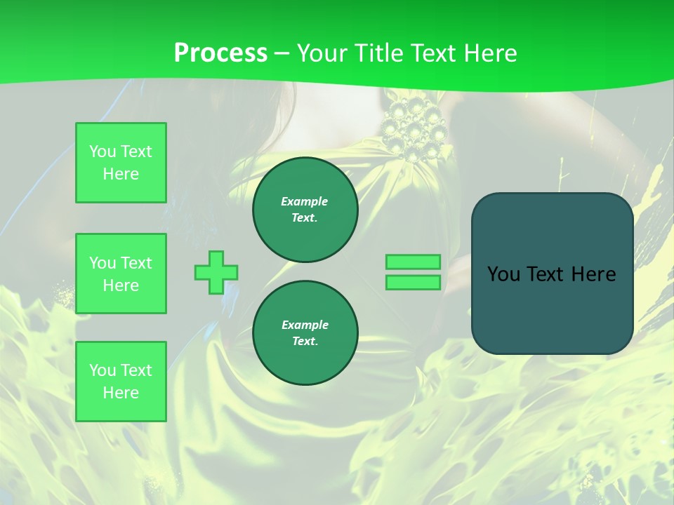 Girl Abstract Vogue PowerPoint Template