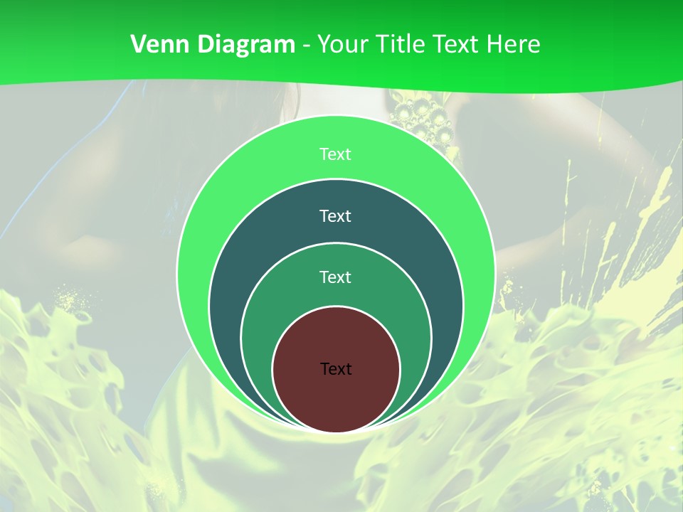 Girl Abstract Vogue PowerPoint Template