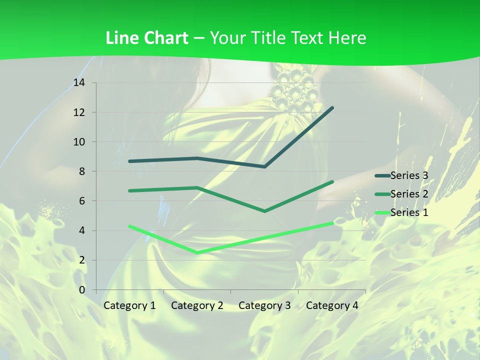 Girl Abstract Vogue PowerPoint Template