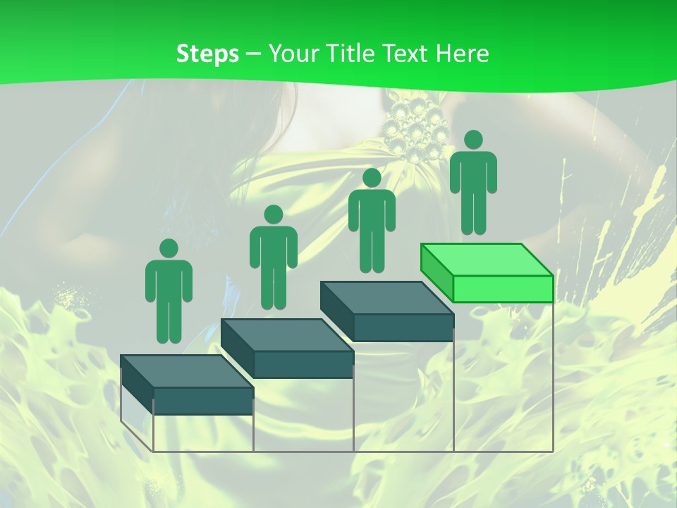 Girl Abstract Vogue PowerPoint Template