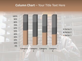 Men Helmet Working PowerPoint Template