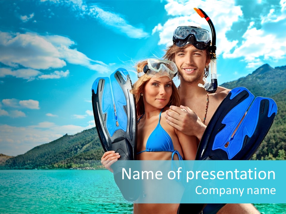 Sun Sunshine Summer PowerPoint Template