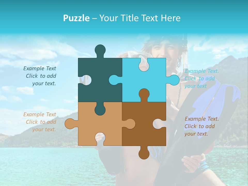 Sun Sunshine Summer PowerPoint Template