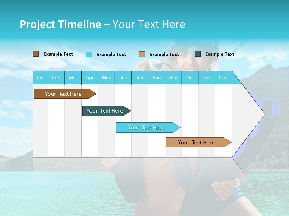 Sun Sunshine Summer PowerPoint Template
