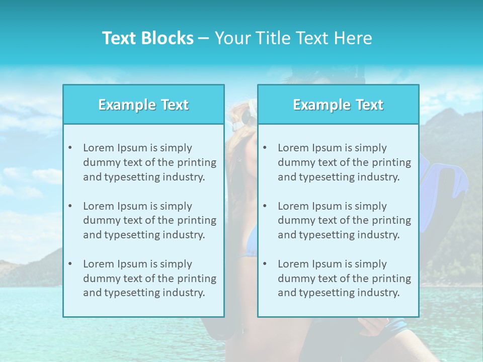 Sun Sunshine Summer PowerPoint Template