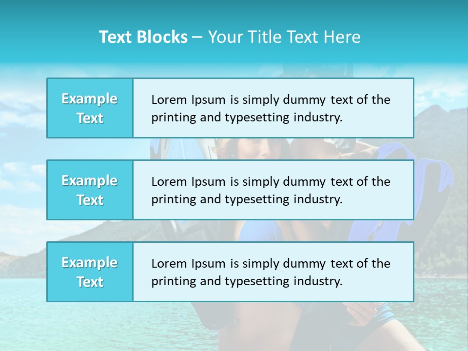 Sun Sunshine Summer PowerPoint Template