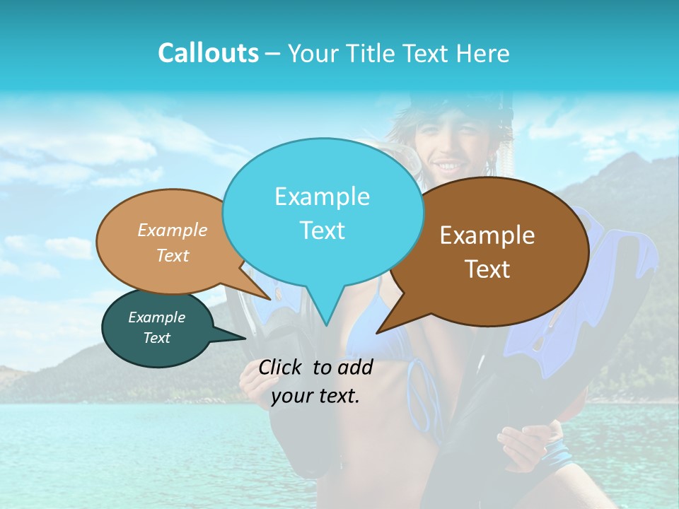 Sun Sunshine Summer PowerPoint Template