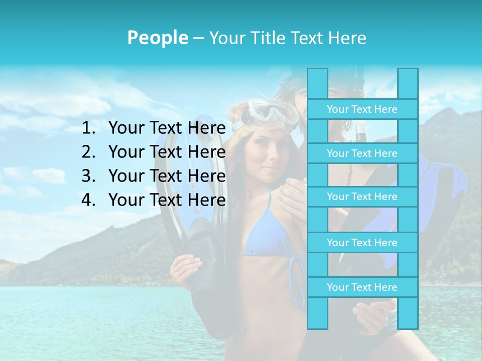 Sun Sunshine Summer PowerPoint Template