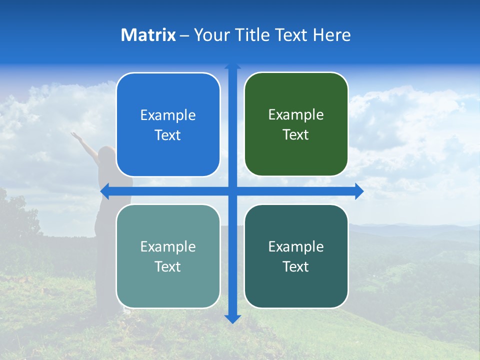 Only Arms Women PowerPoint Template