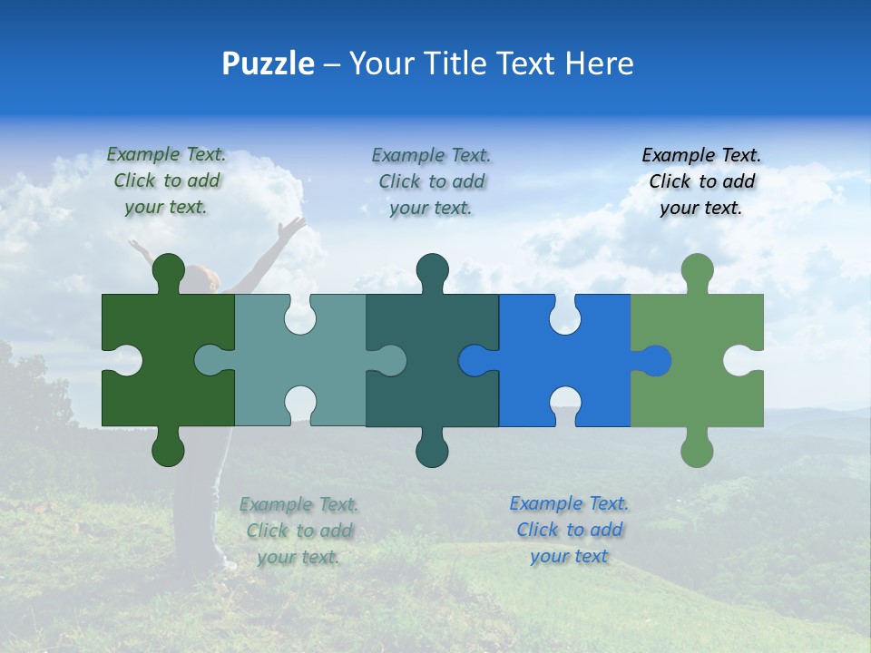 Only Arms Women PowerPoint Template