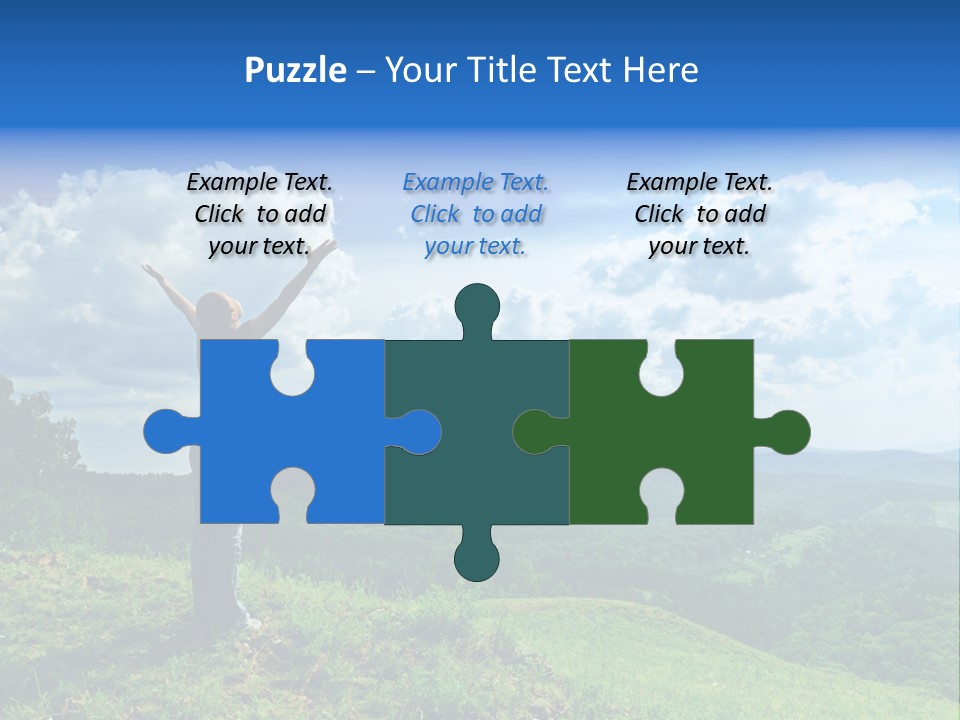 Only Arms Women PowerPoint Template