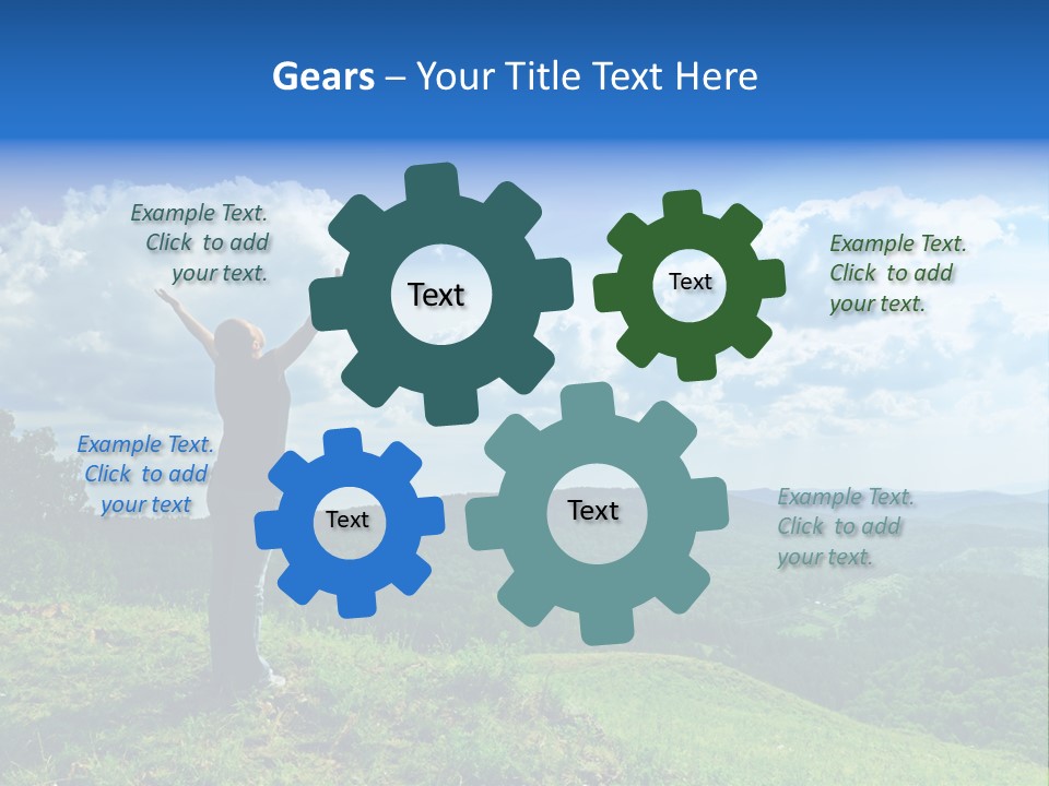 Only Arms Women PowerPoint Template