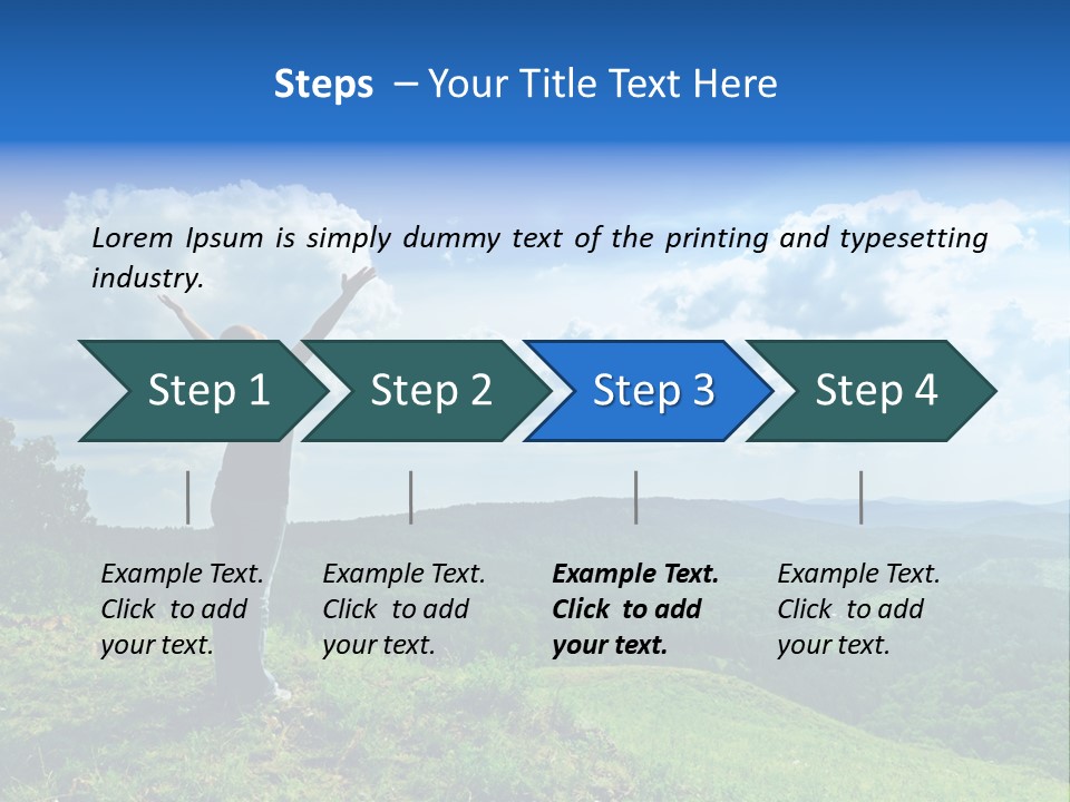 Only Arms Women PowerPoint Template