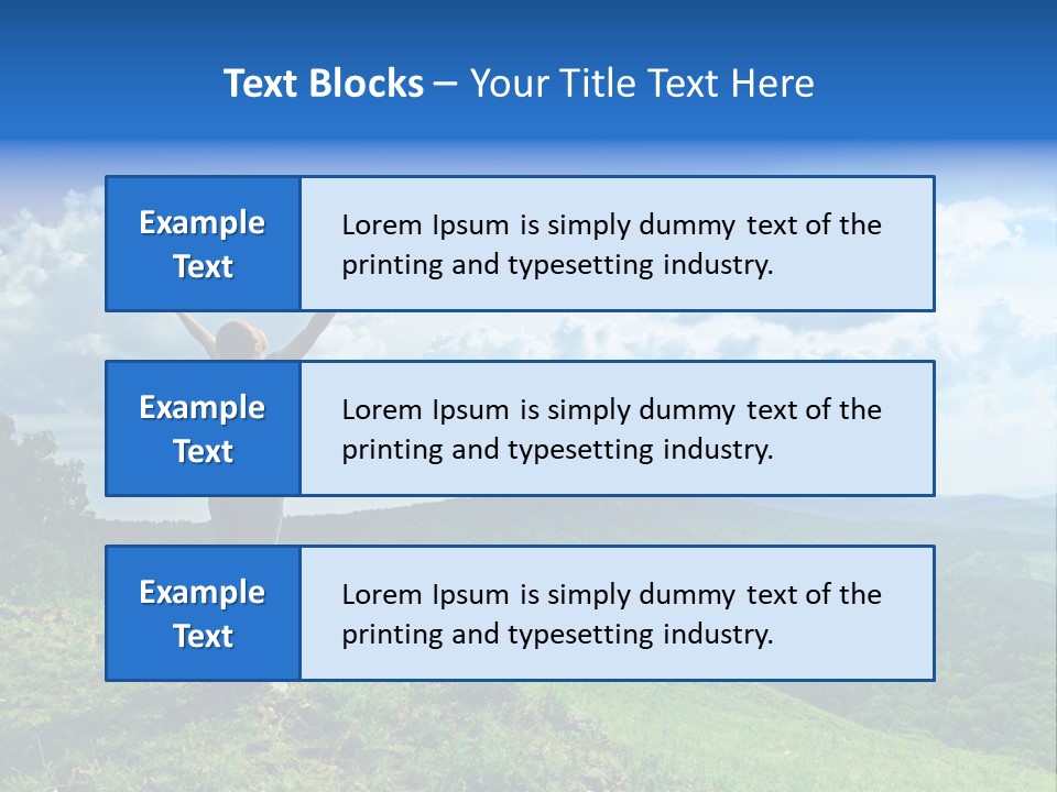 Only Arms Women PowerPoint Template