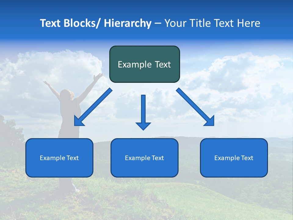 Only Arms Women PowerPoint Template