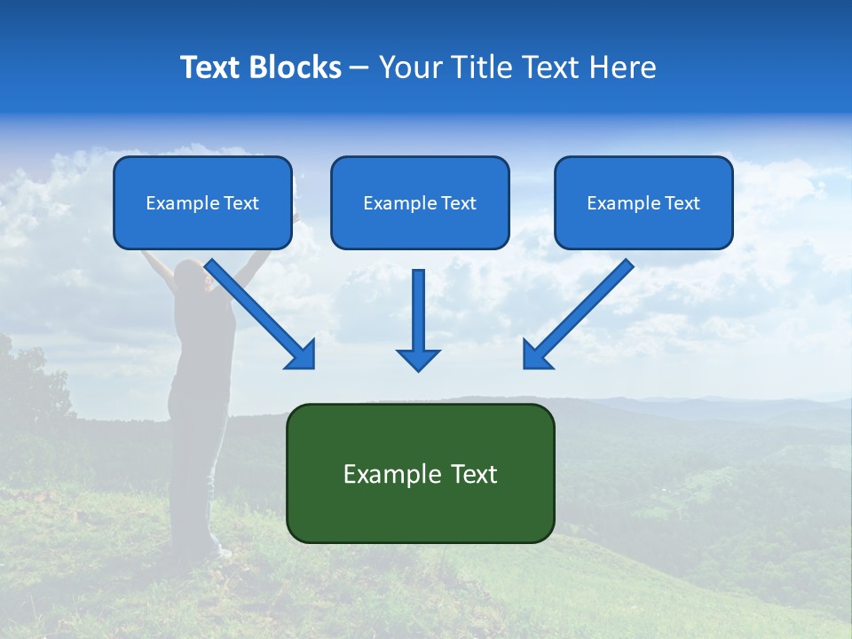 Only Arms Women PowerPoint Template