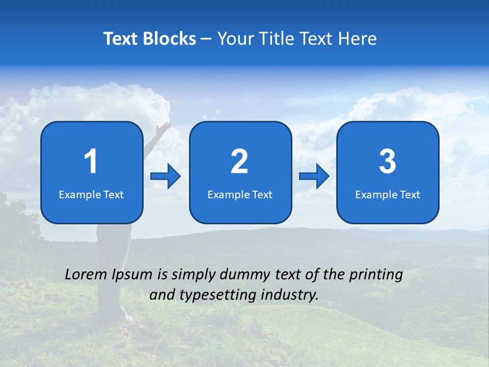 Only Arms Women PowerPoint Template