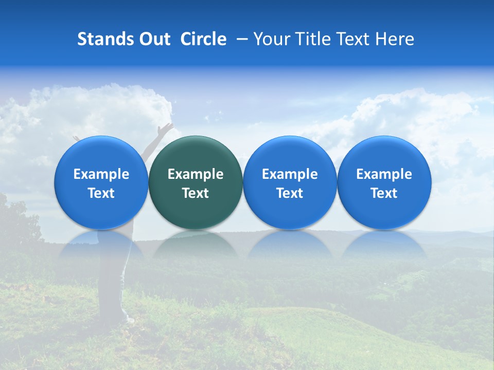 Only Arms Women PowerPoint Template