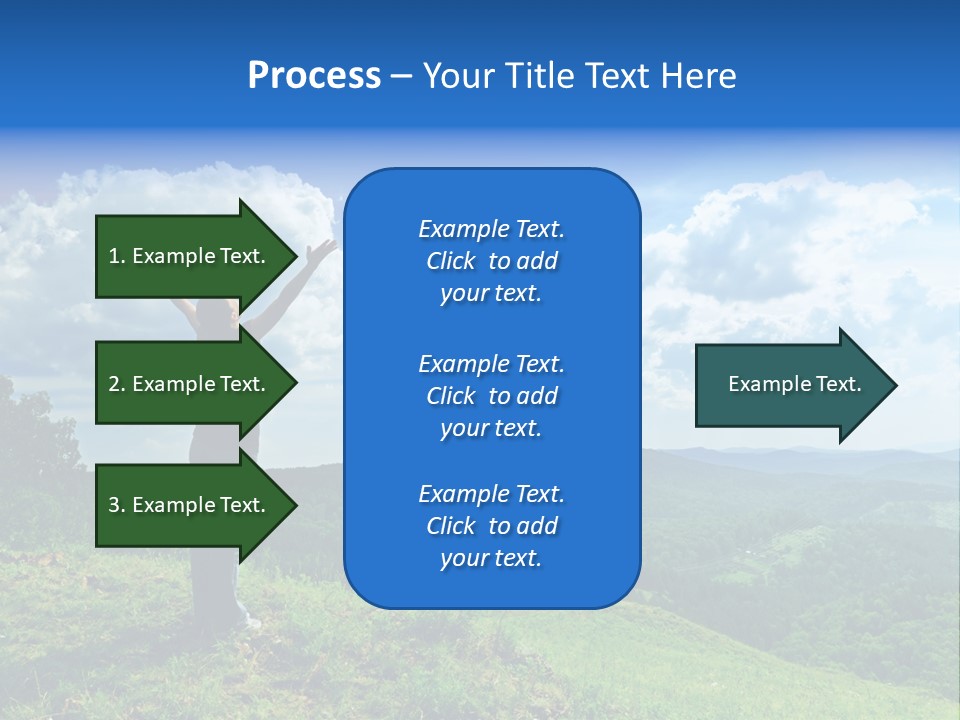 Only Arms Women PowerPoint Template